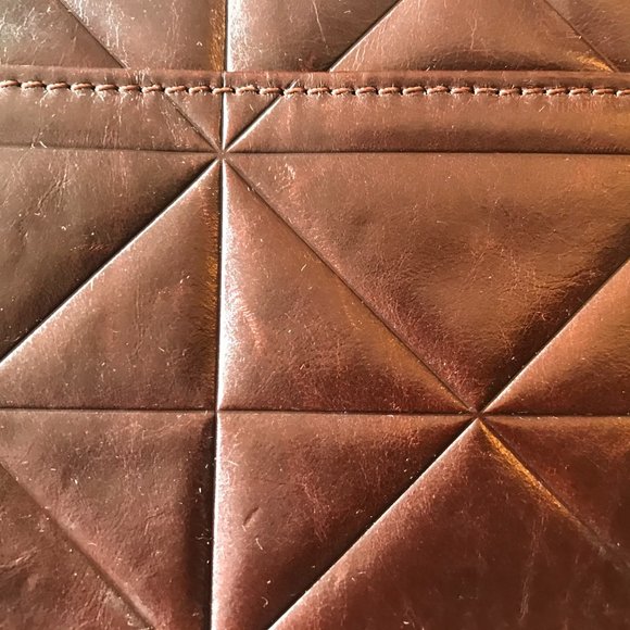 Marc Jacobs | Chocolate Patchwork Zip Clutch - Picture 6 of 9
